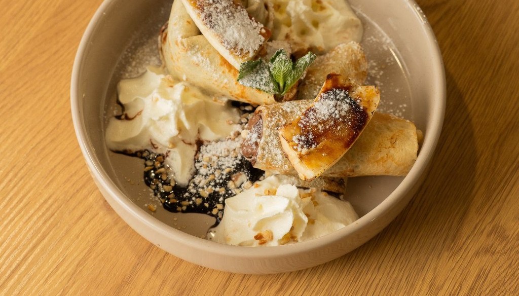 Palacinky Nutella a banán